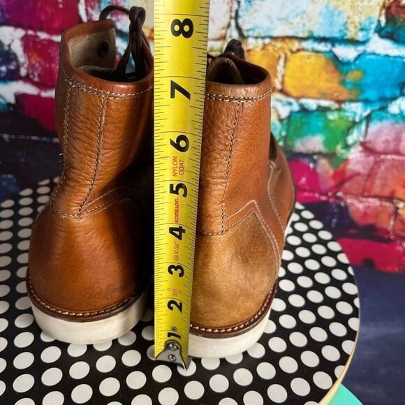 Andrew Marc Ashford AMASHFL-2274 Men's Boots Sz 12 M Brown Leather Lace Up - Picture 4 of 8